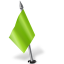 Green flag Icon