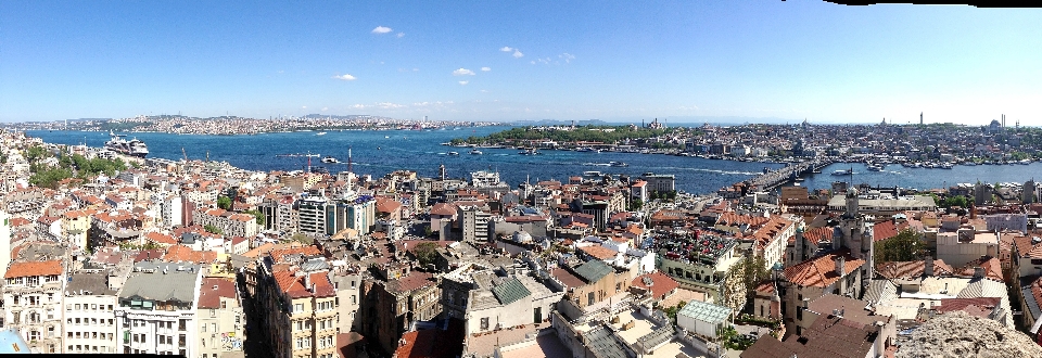 Photography town panorama marina