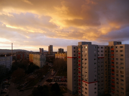 Horizon sky sunset skyline Photo