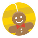 Gingerbread man Icon