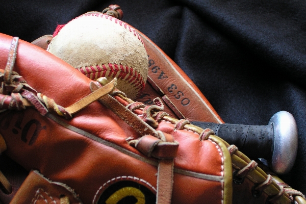 Hand baseball glove sport Photo