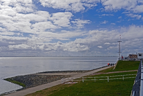 Sea coast ocean horizon Photo