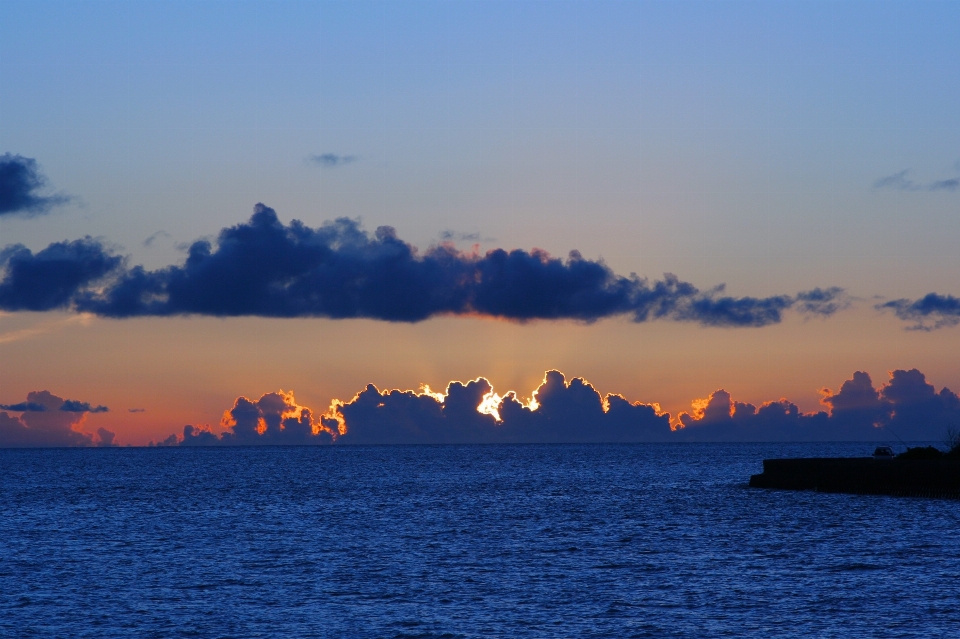 Meer küste ozean horizont