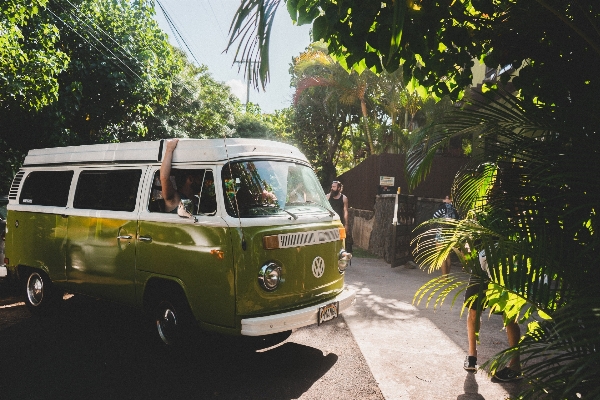 Car retro volkswagen van Photo