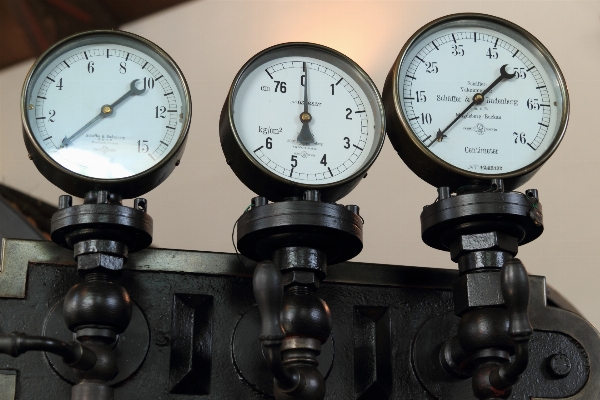 Wheel steam museum instrument Photo