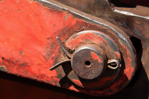 Wheel steam red museum Photo