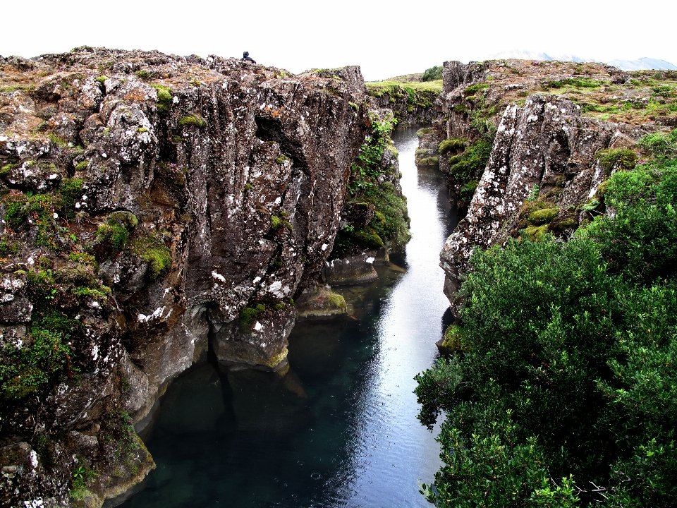 Paysage côte nature rock