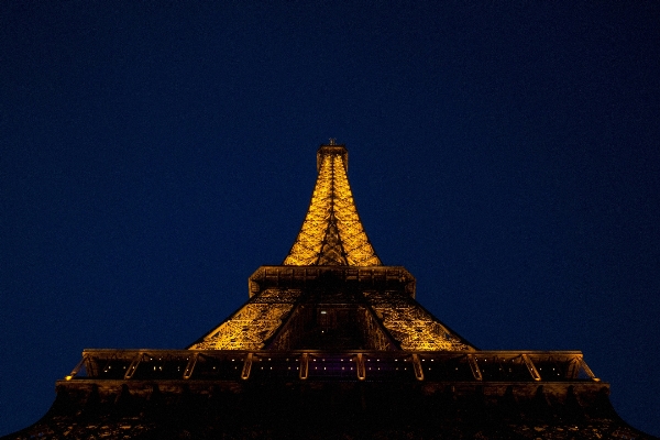 Light sky night eiffel tower Photo