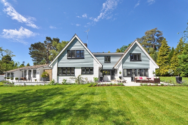 Architecture lawn house building Photo