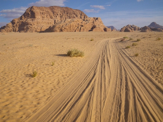 Landscape sand field prairie Photo