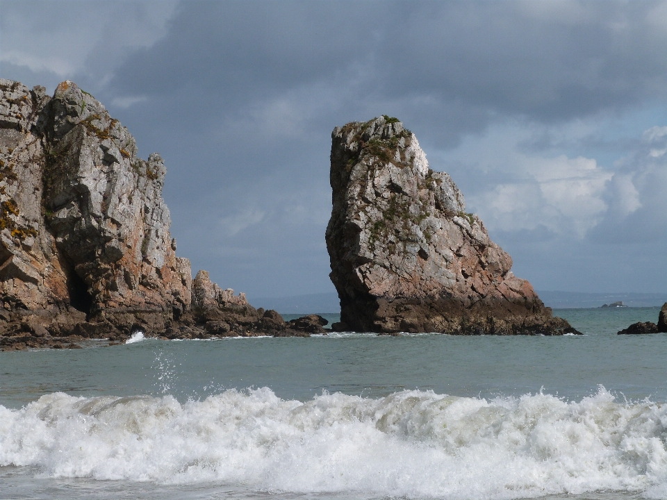 Plage mer côte eau