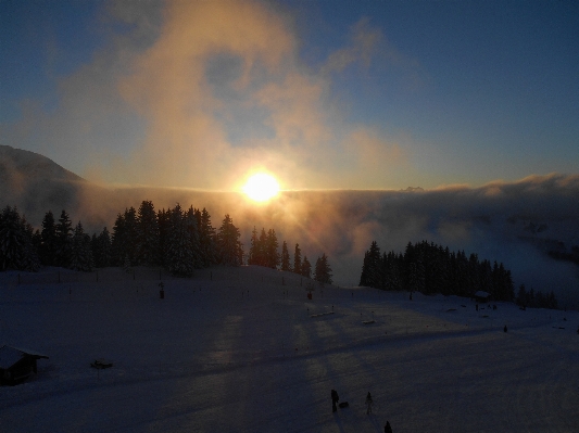 Landscape nature mountain snow Photo