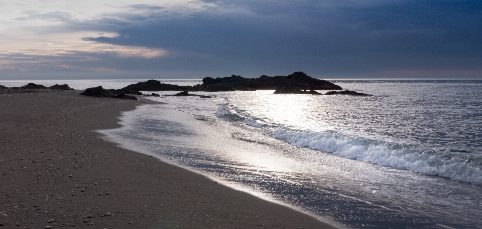 Playa mar costa naturaleza