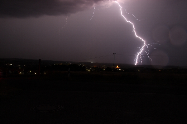 Light night weather darkness Photo