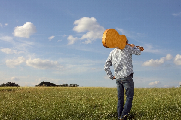 Man nature grass outdoor Photo