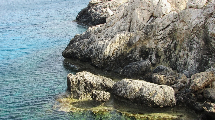 海 海岸 rock 海岸線
 写真