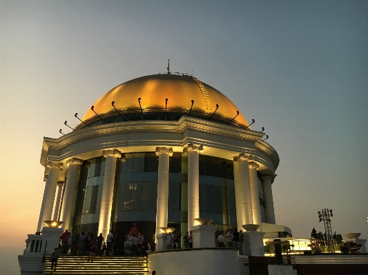 Foto Arsitektur struktur malam bangunan