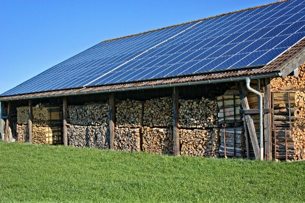 Nature wood roof barn Photo