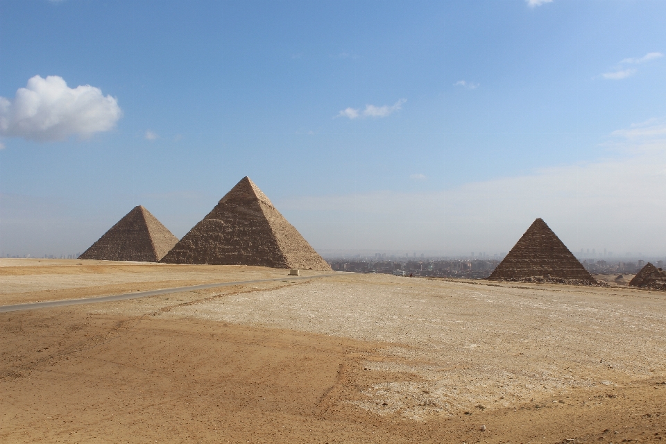 Monumento pirámide punto de referencia egipto