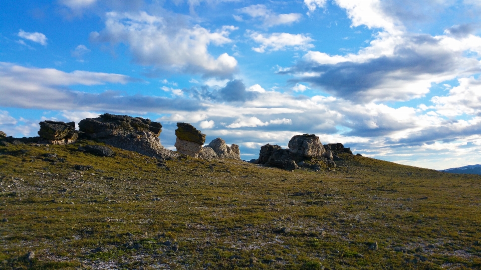 Landscape nature rock horizon