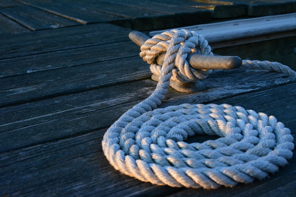 Coast outdoor rope dock Photo