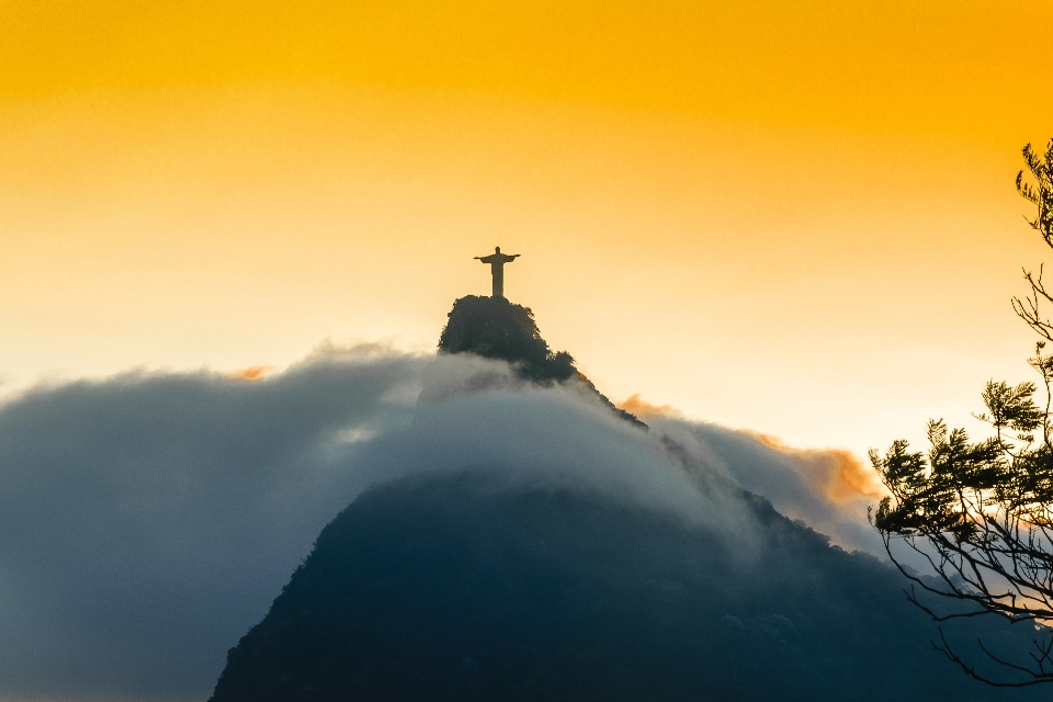 Mountain cloud sun sunrise