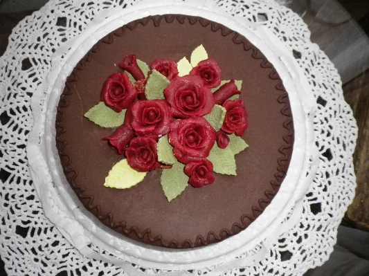 Flower food chocolate dessert Photo