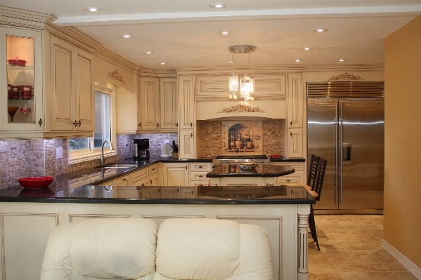 Floor home ceiling kitchen Photo