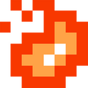 Retro,Feuer Icon