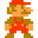 Super mario,retro Icon