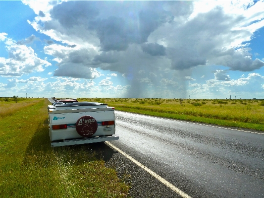 Mobile cloud sky road Photo