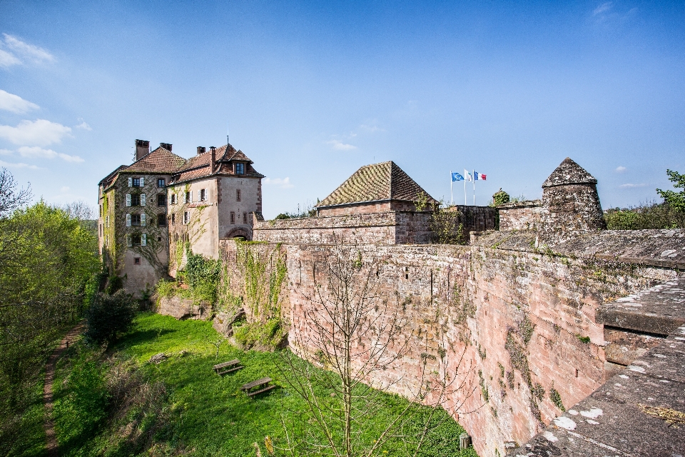 Cidade prédio castelo
 parede