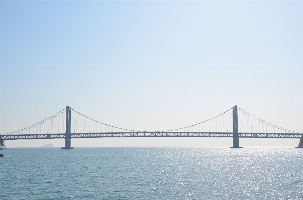 Sea horizon sky bridge Photo