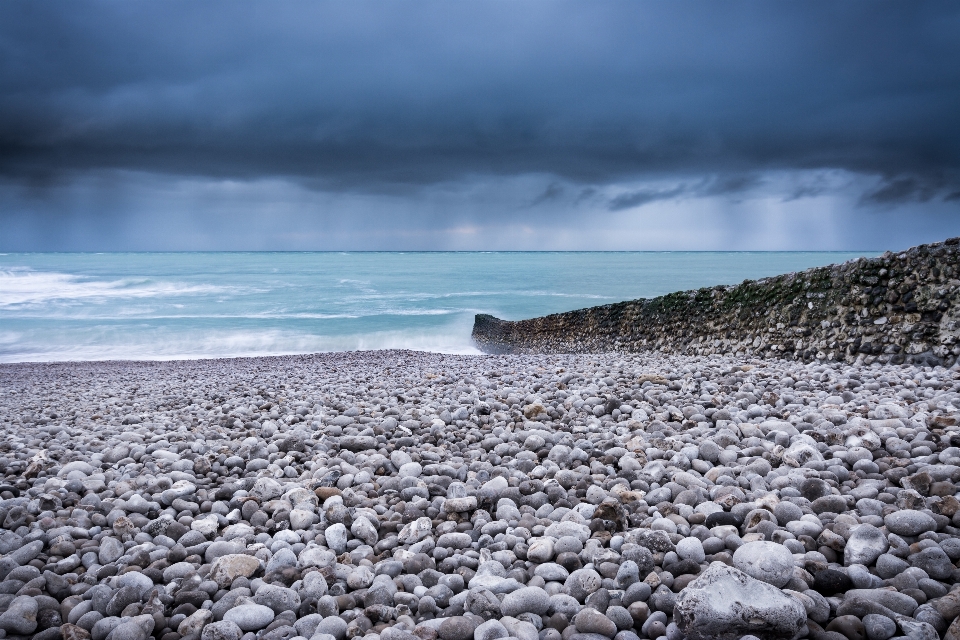 Beach landscape sea coast