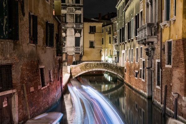 Water boat bridge street Photo