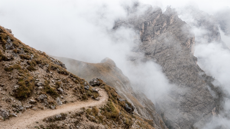 Landschaft natur weg rock