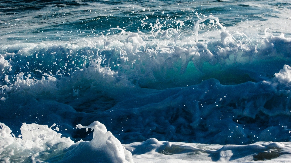 Meer ozean welle bewegung