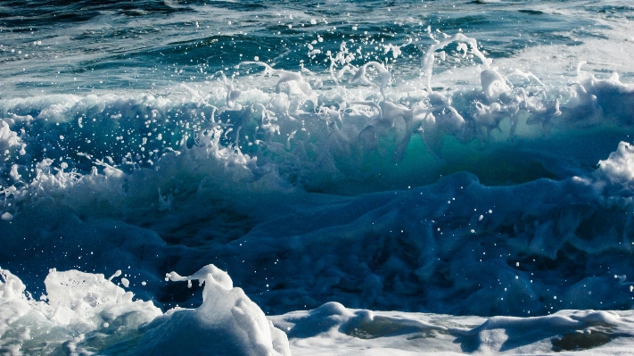 Meer ozean welle bewegung Foto