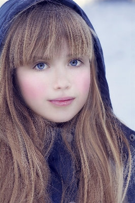 Person winter girl hair Photo