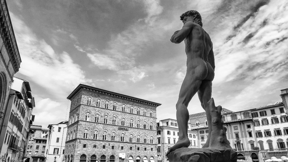 Uomo bianco e nero
 strada fotografia