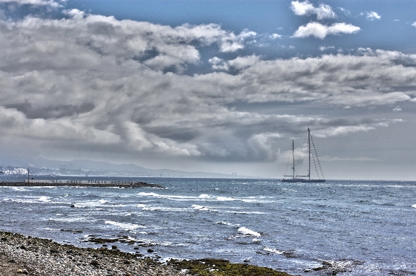 Beach landscape sea coast Photo