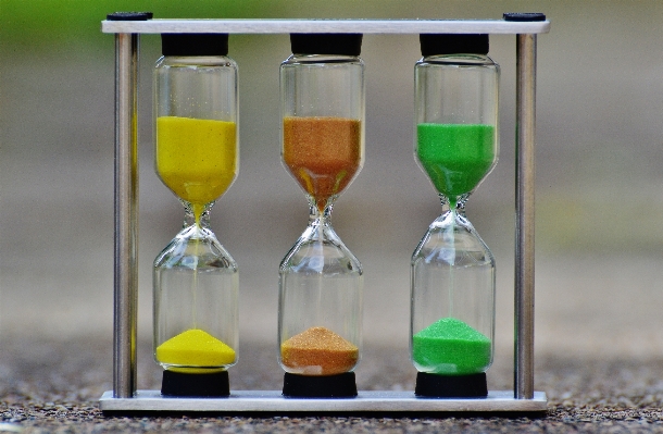 Sand glass time tool Photo