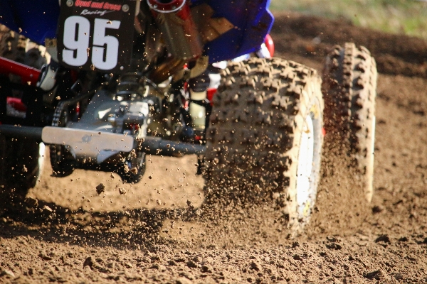 Sand vehicle motorcycle mud Photo