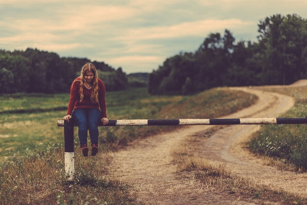 Nature path grass people Photo