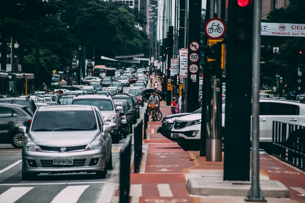 Pedestrian people road traffic Photo