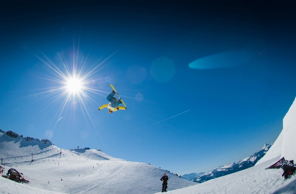 Snow winter alpine snowboard Photo