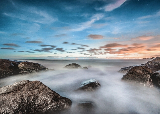 Beach landscape sea coast Photo