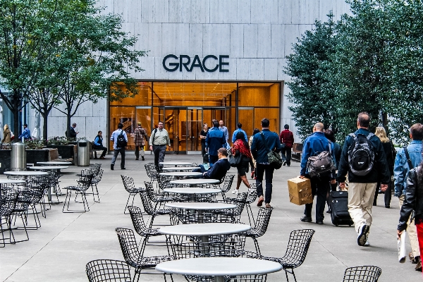 Photo Piéton marche personnes achats