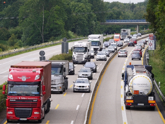 Road traffic highway transport Photo