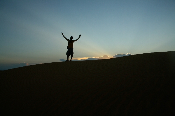 Landscape sea sand horizon Photo